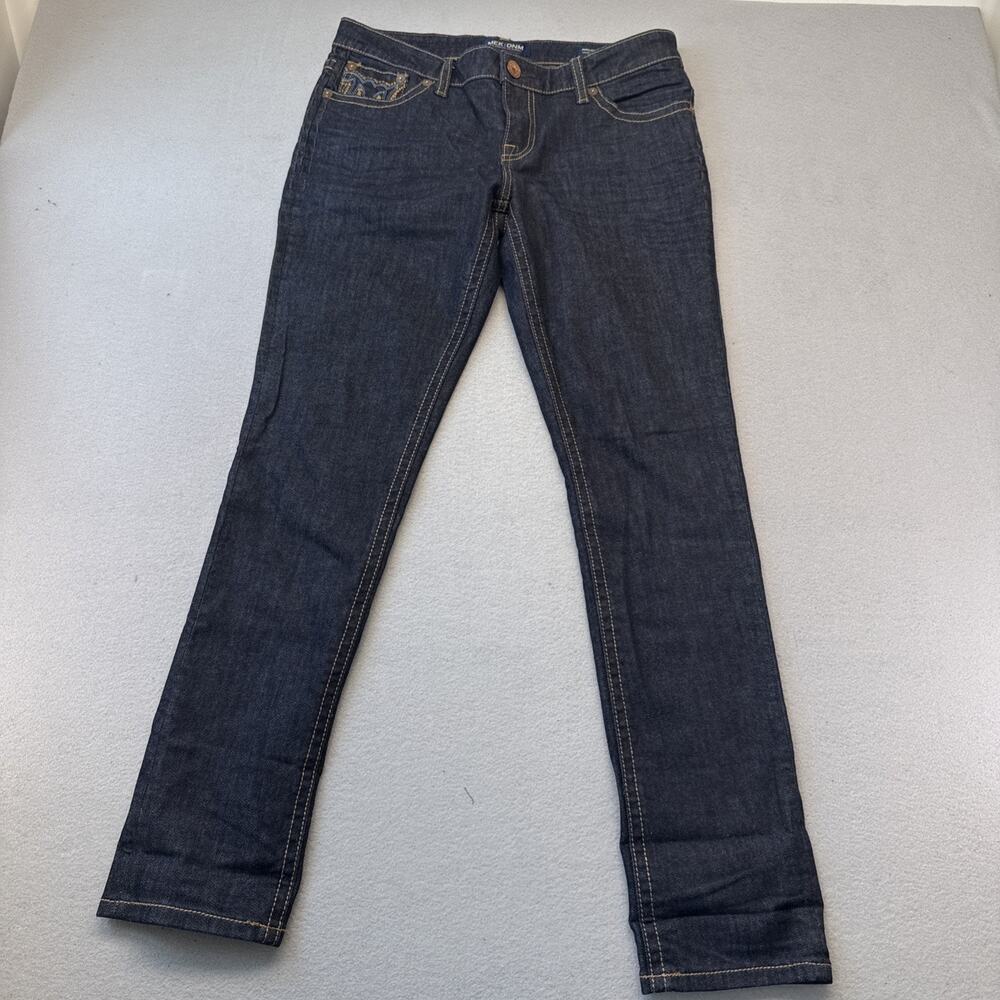 MEK DNM Avalon Cigarette Jeans Women’s Size 30 Dark Wash Designer Denim